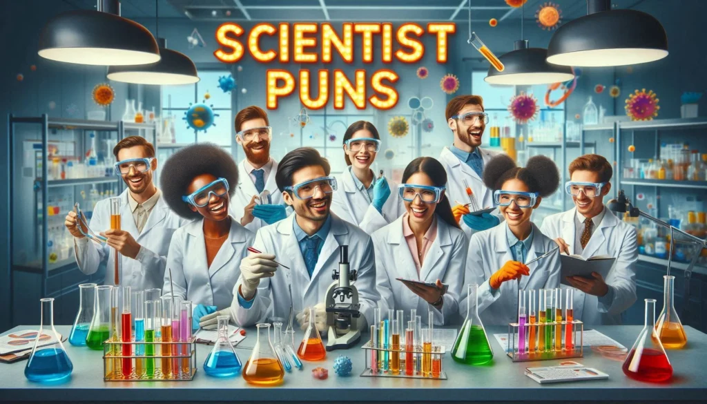 scientist puns