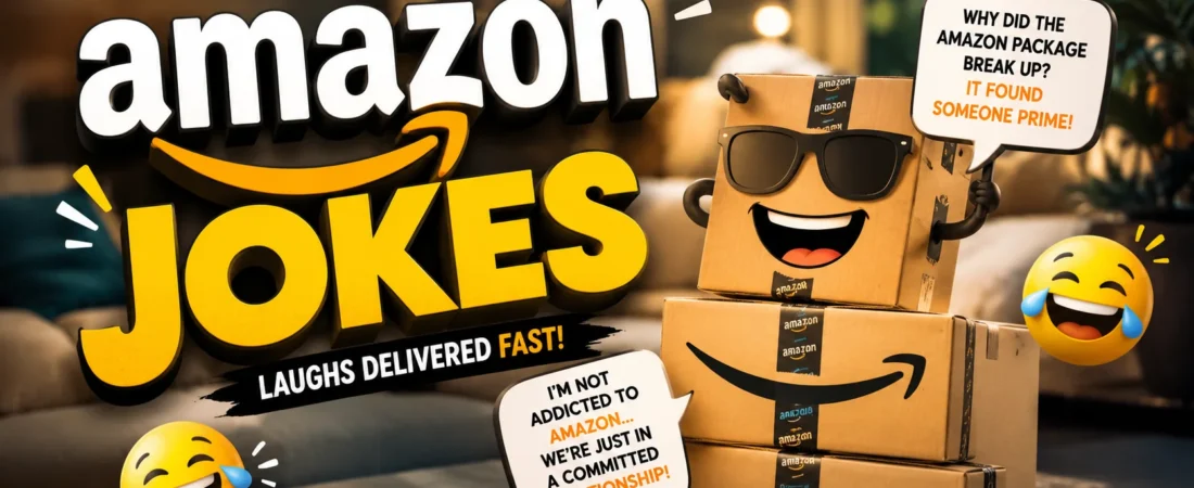 400+ Hilarious Amazon Jokes + Jokes Generator