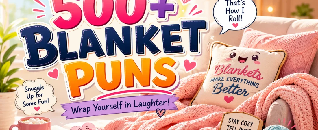 400+ Hilarious Blanket Jokes + Jokes Generator
