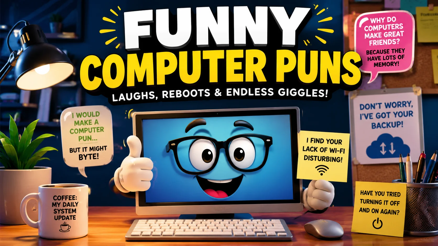 500+ Hilarious Computer Puns