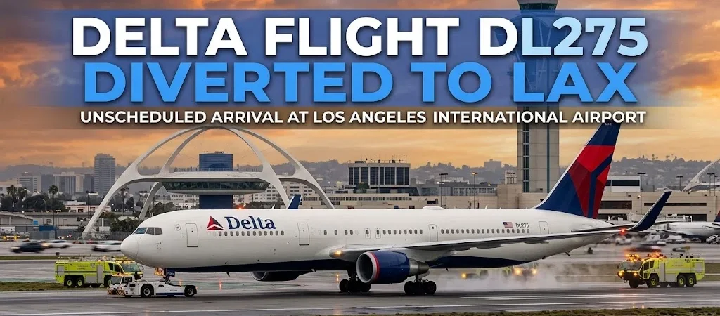 Delta Flight DL275 Diverted to LAX