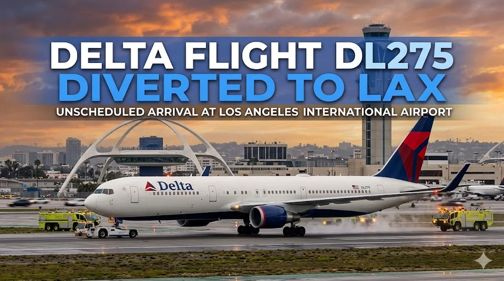 Delta Flight DL275 Diverted to LAX