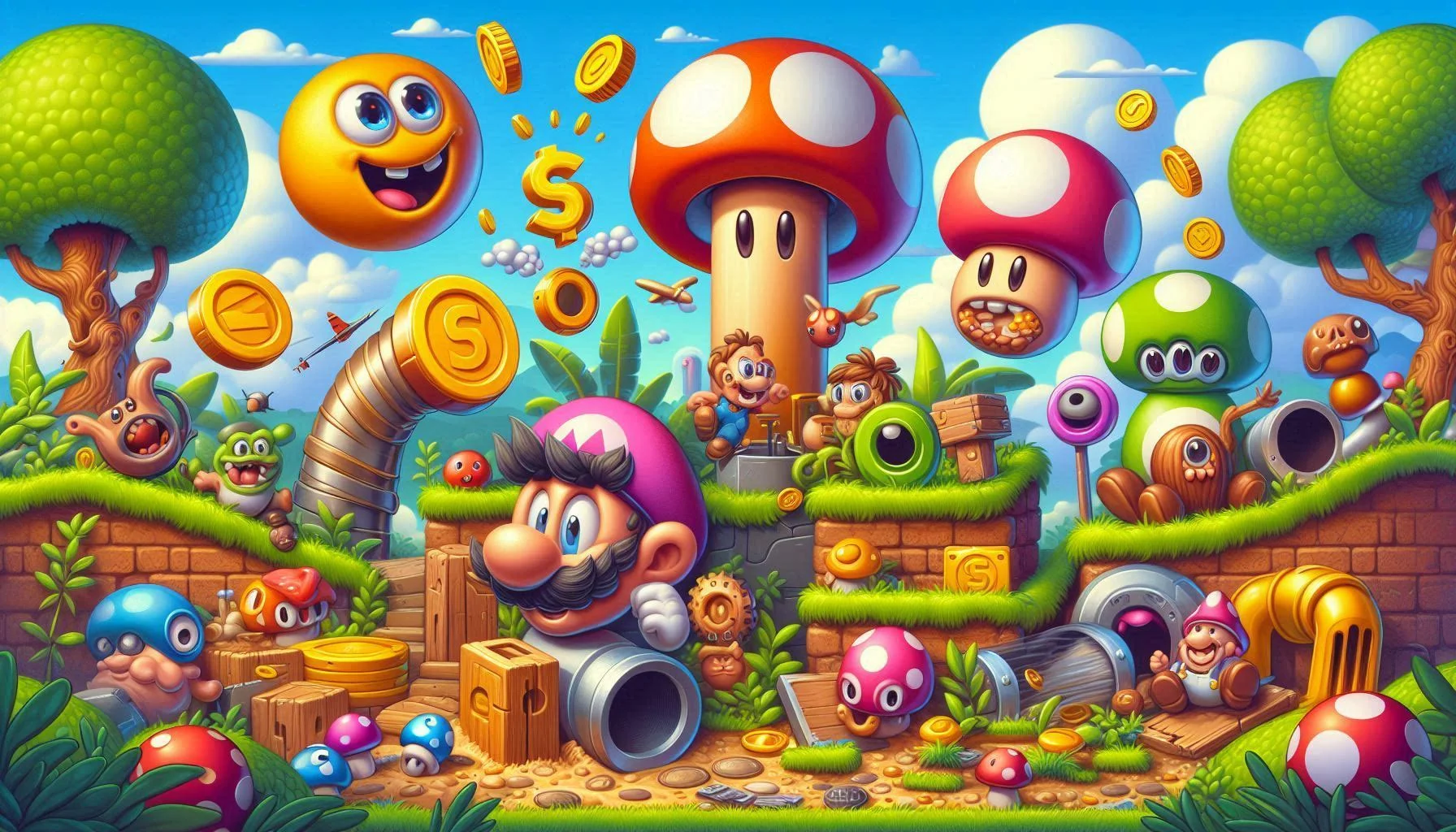 mario puns