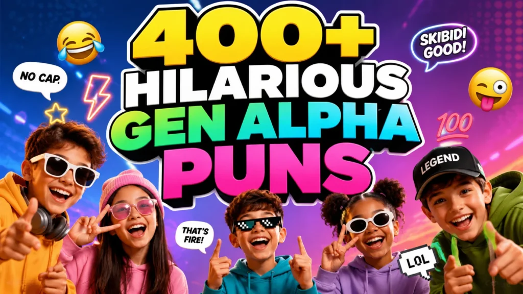 Gen Alpha puns