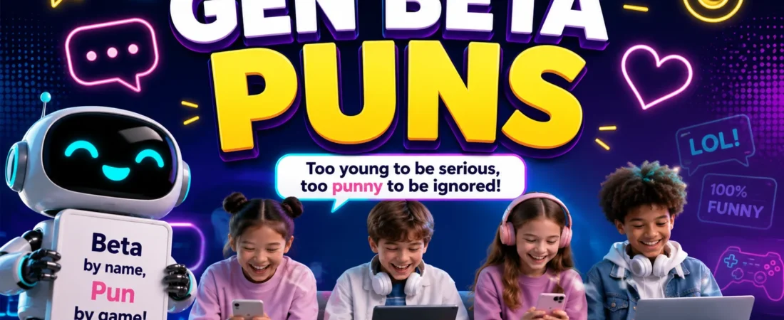 500+ Hilarious Gen Beta Puns + Jokes Generator