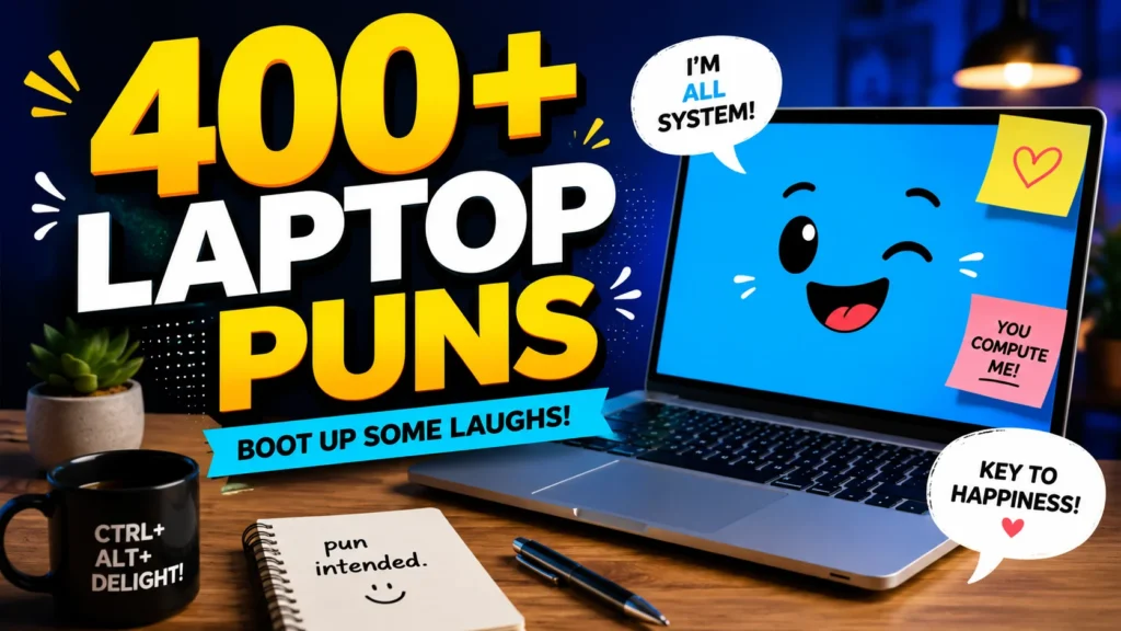 laptop puns