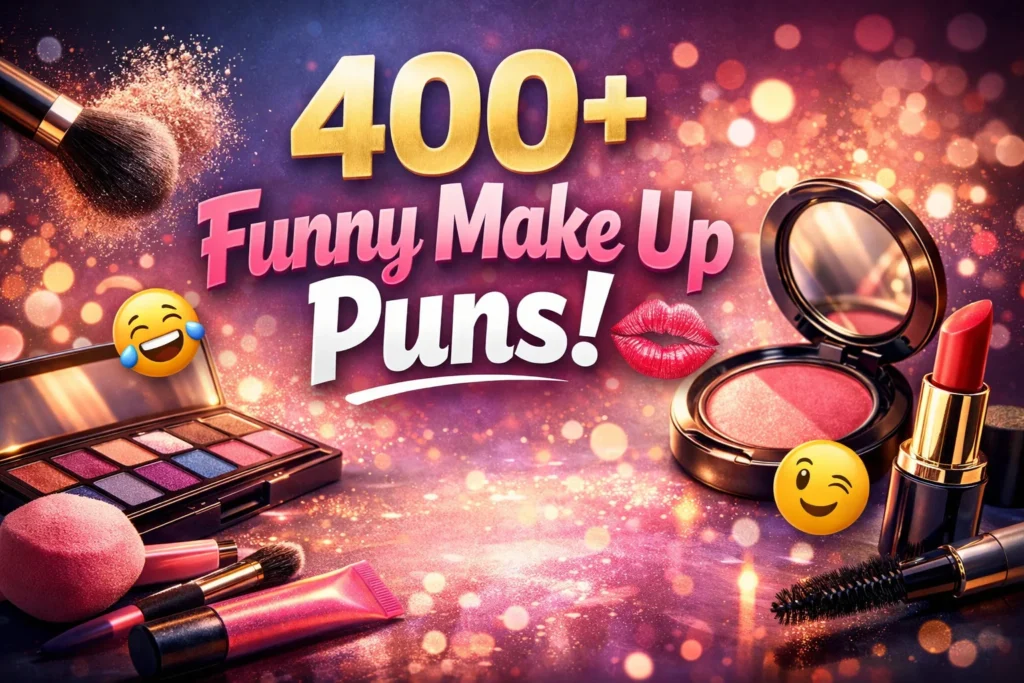 make up puns