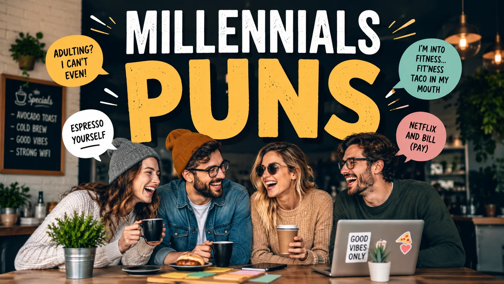 millennials puns.