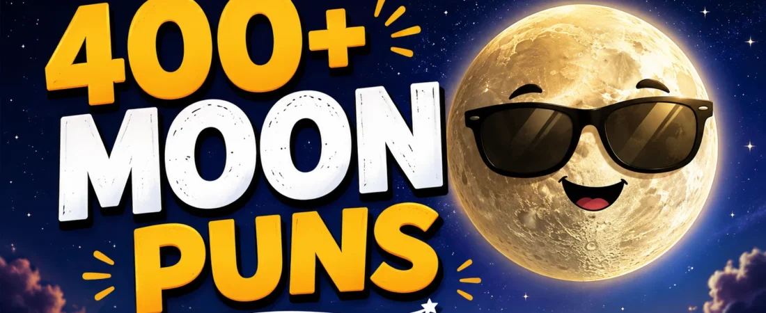 550+ Hilarious Moon Puns + Jokes Generator