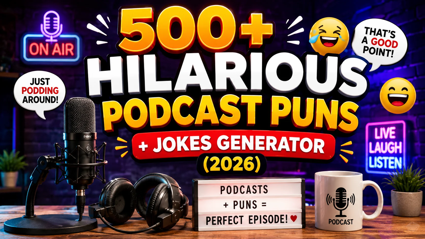 podcast puns