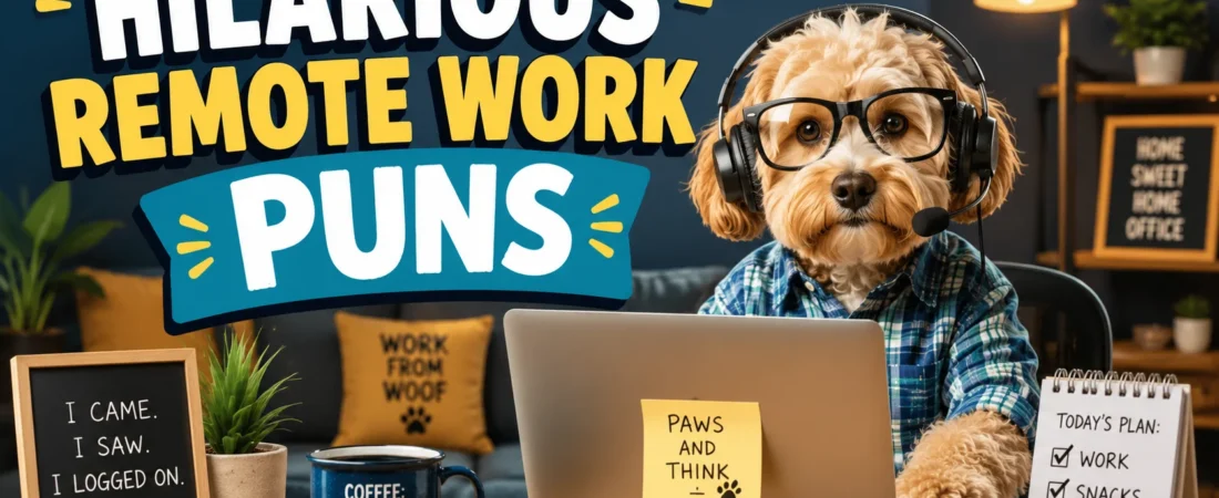 500+ Hilarious Remote Work Puns + Jokes