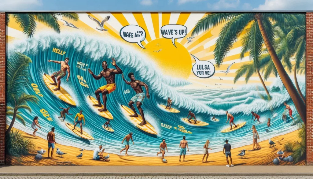 surfing puns