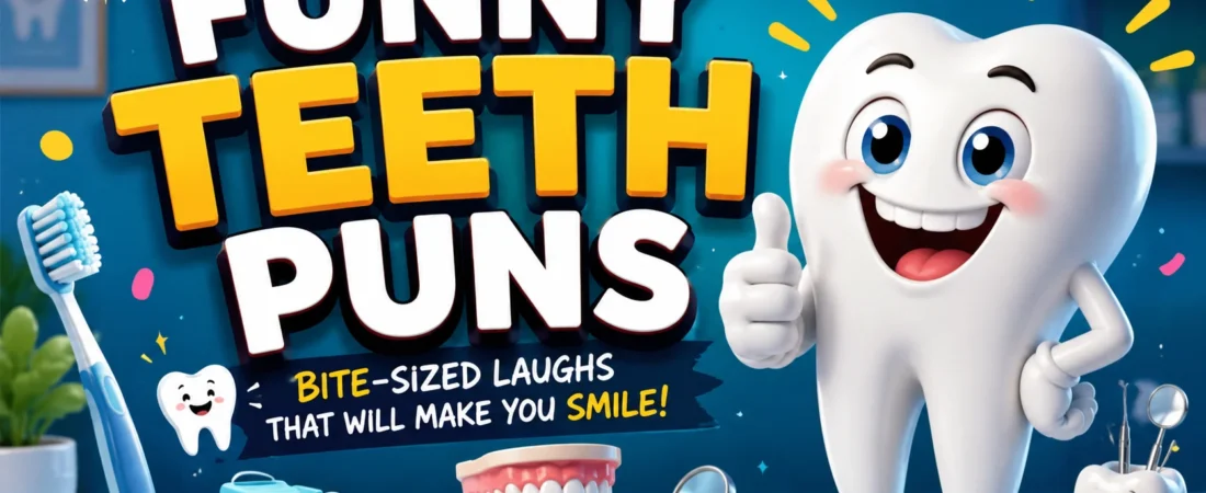 500+ Hilarious Teeth Puns + Jokes Generator