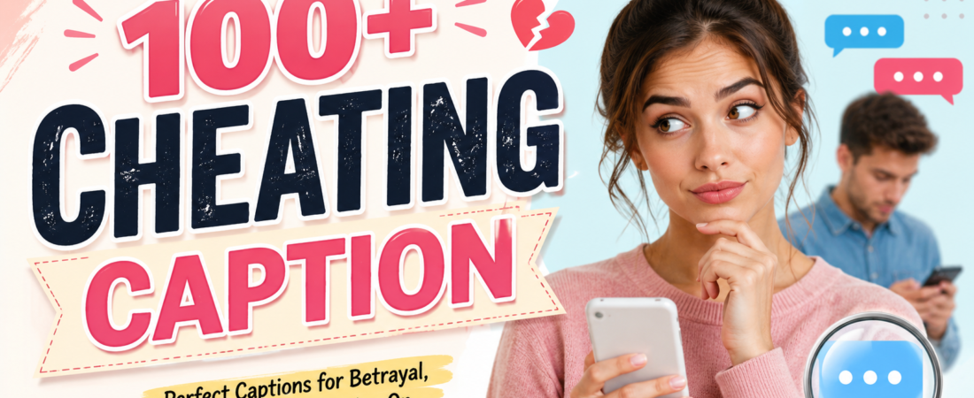 100+ Powerful “Cheating Captions” That Say It All