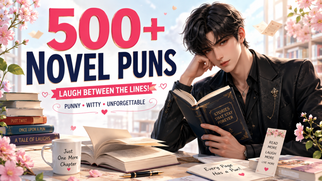 novel puns