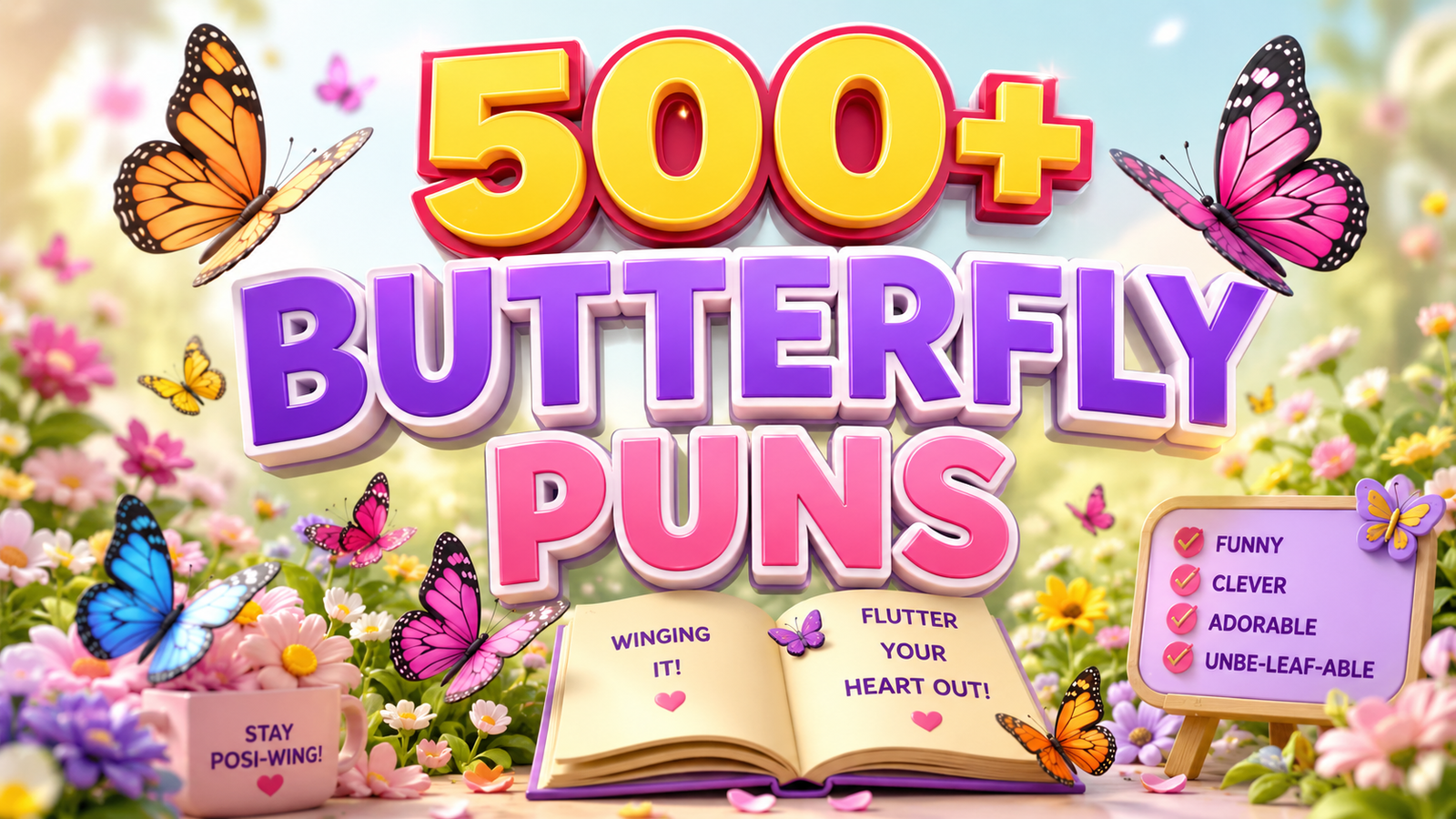 BUTTRFLY NAMES