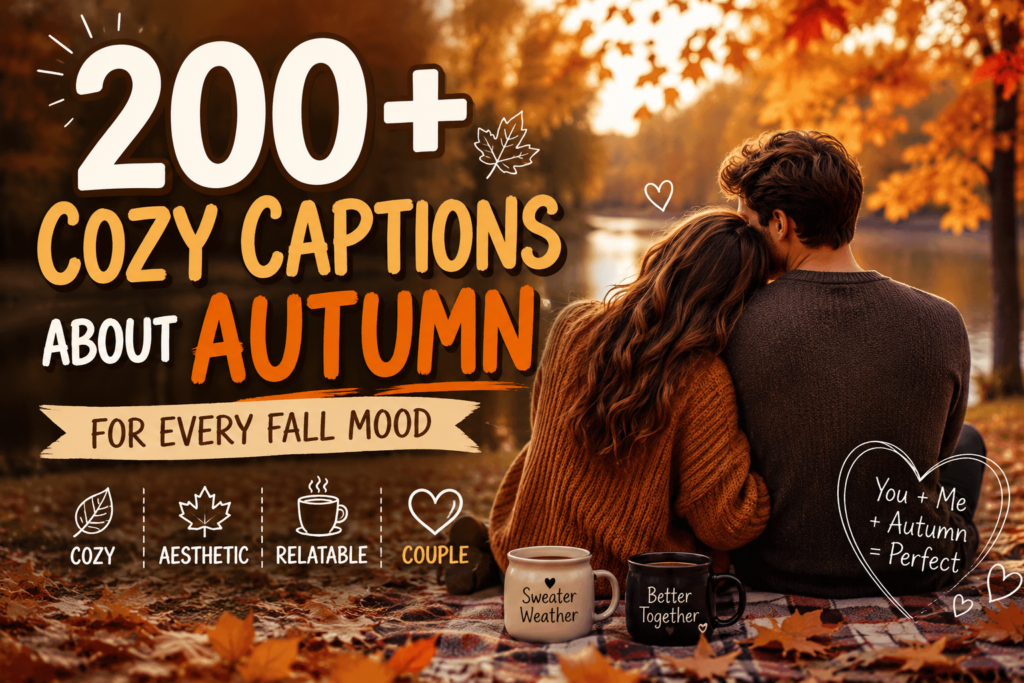 autumn caption