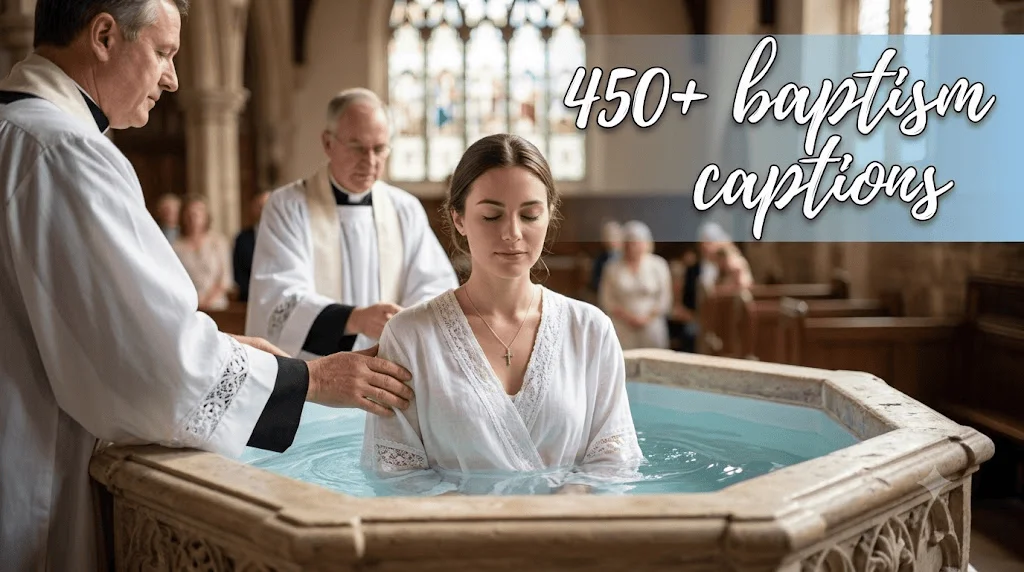 baptism captions