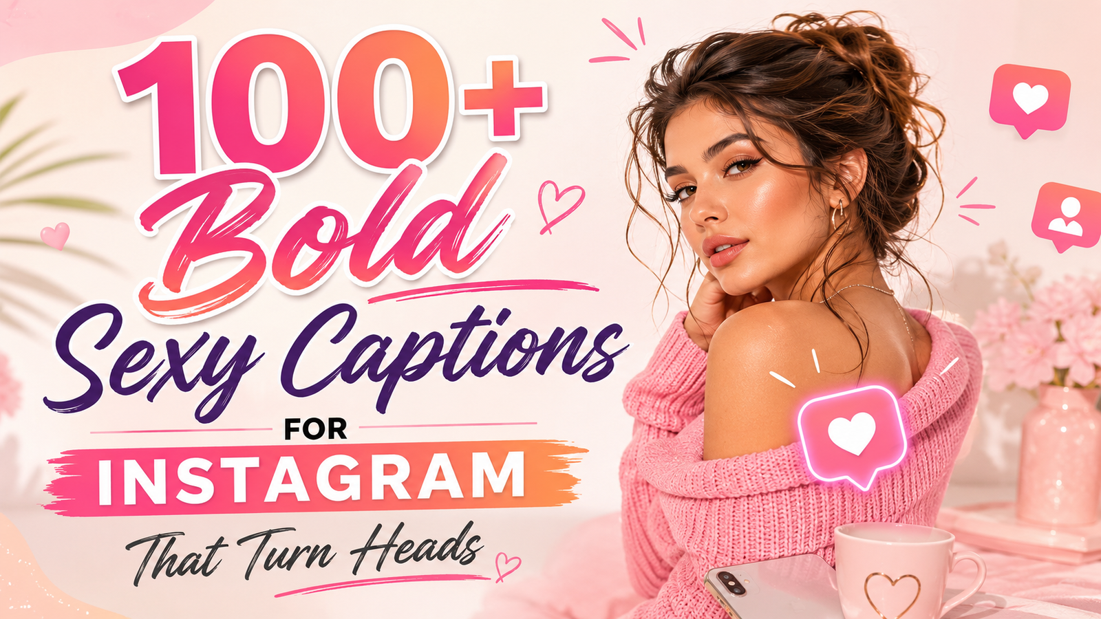 100+ Fearless “Sexy Captions for Instagram” That Spark Attention