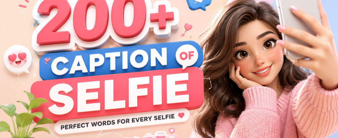 200+ Creative “Caption of Selfie” for Every Mood