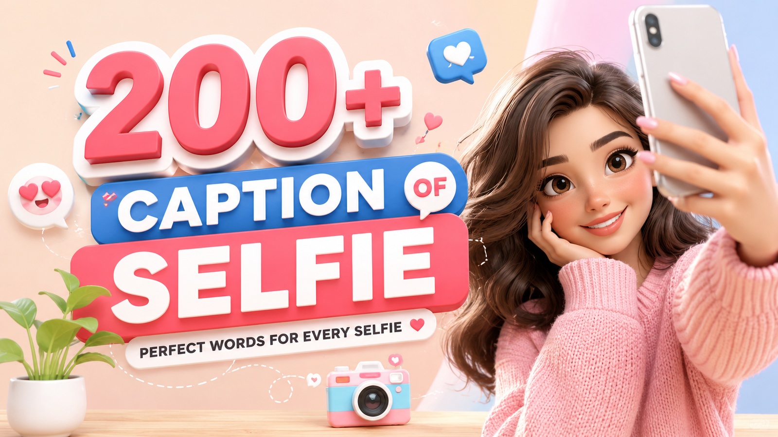 200+ Creative “Caption of Selfie” for Every Mood