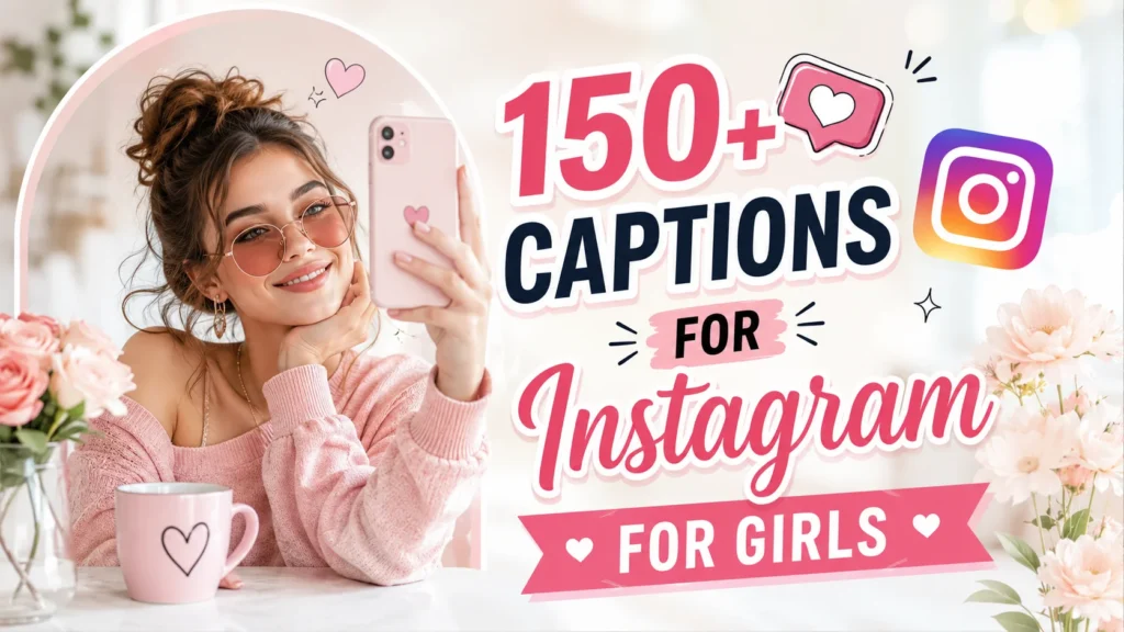 caption for instagram for girls
