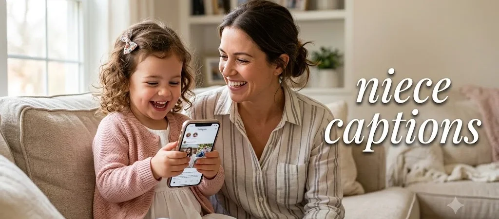 300+ Heartwarming “Niece Captions” For Every Sweet Moment