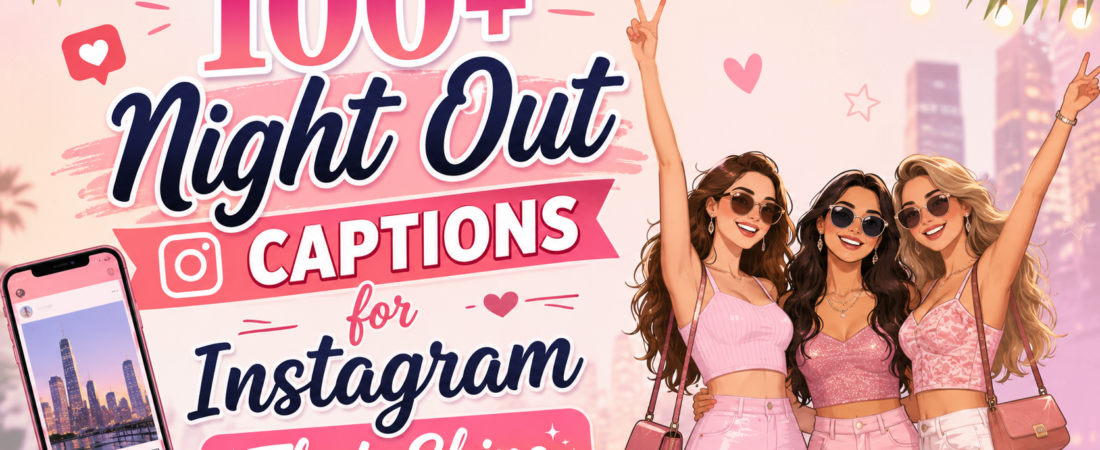100+ Stunning “Night Out Captions for Instagram” You’ll Love