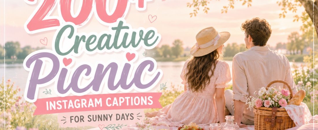 200+ Creative “Picnic Instagram Captions” For Sunny Days