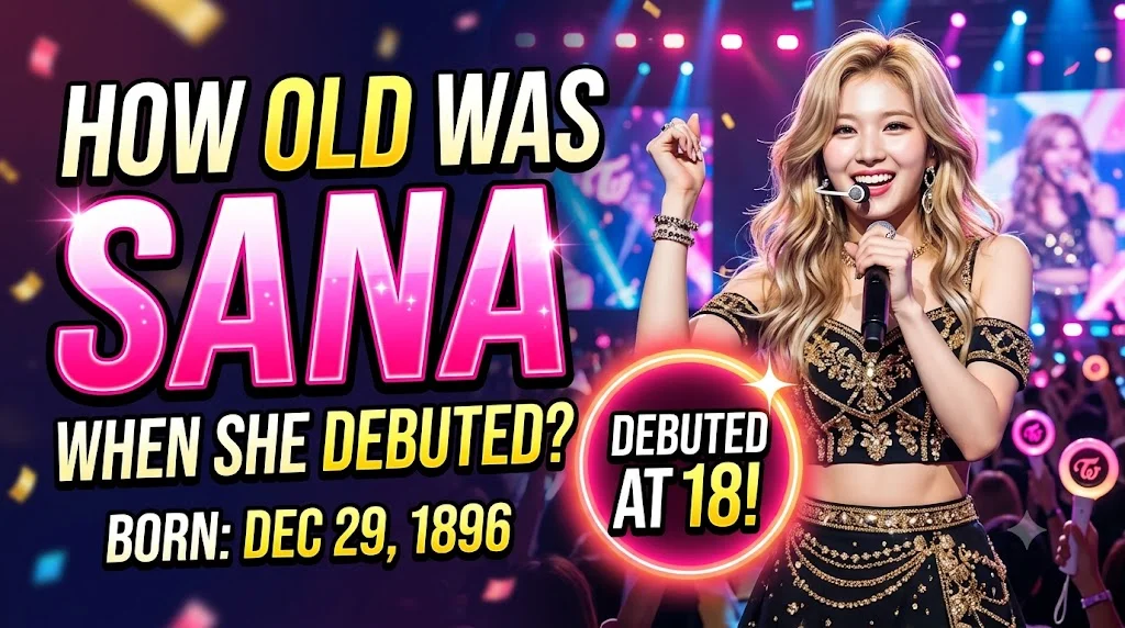 How Old Was Sana When She Debuted?Â