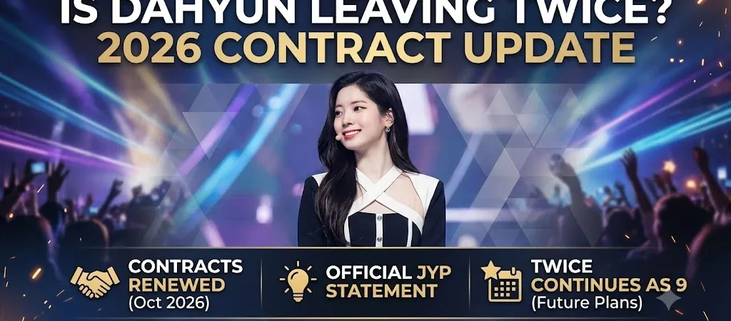 Is Dahyun Leaving TWICE? 2026 Contract Update