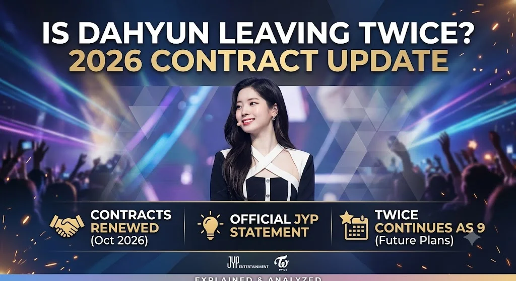 Is Dahyun Leaving TWICE? 2026 Contract Update
