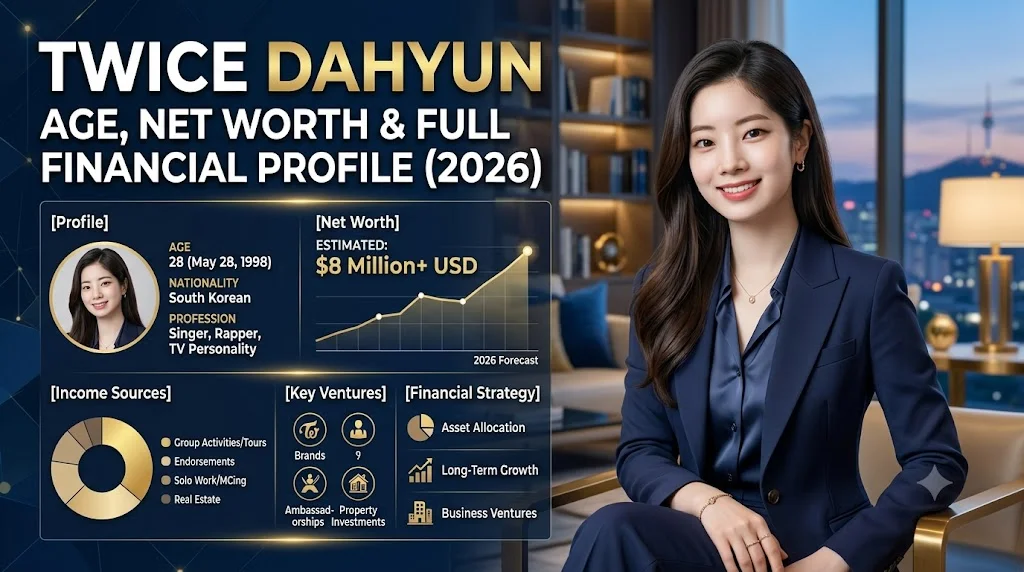 TWICE Dahyun Age, Net Worth & Full Financial Profile (2026)
